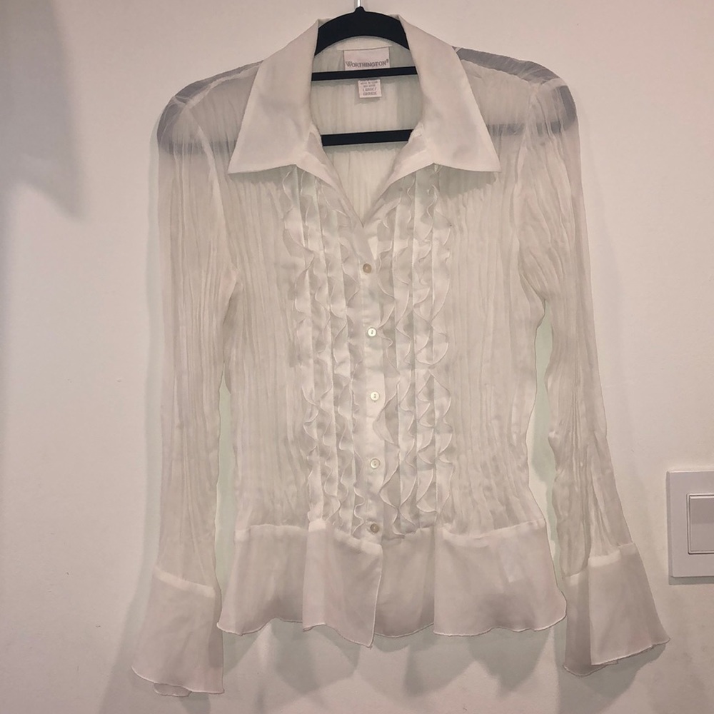Sheer Worthington Button-up Shirt